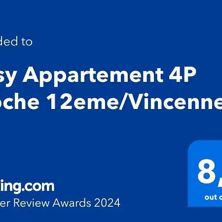 Cosy 4p Proche 12eme/vincennes